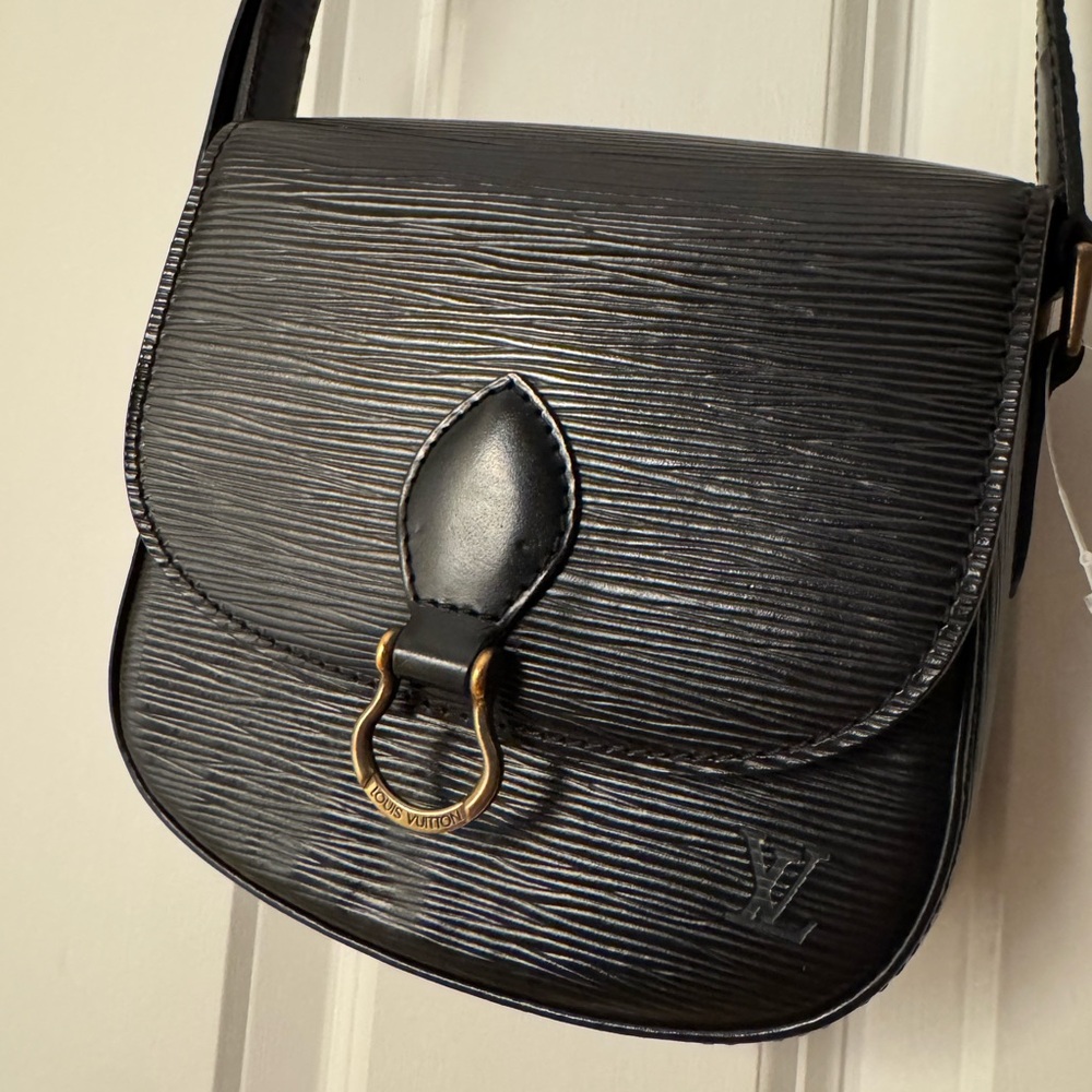 Black Louis Vuitton PM Epi St. Cloud Crossbody